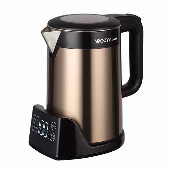 1,5 l, 1500 W, digitaler elektrischer Wasserkocher aus Edelstahl, Modell Nr. Wey