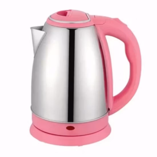 Hochglanzpolierter Edelstahl 1,2 l/1,5 l/1,8 l Haushaltsgeräte 201/304 SS elektrischer Wasserkocher